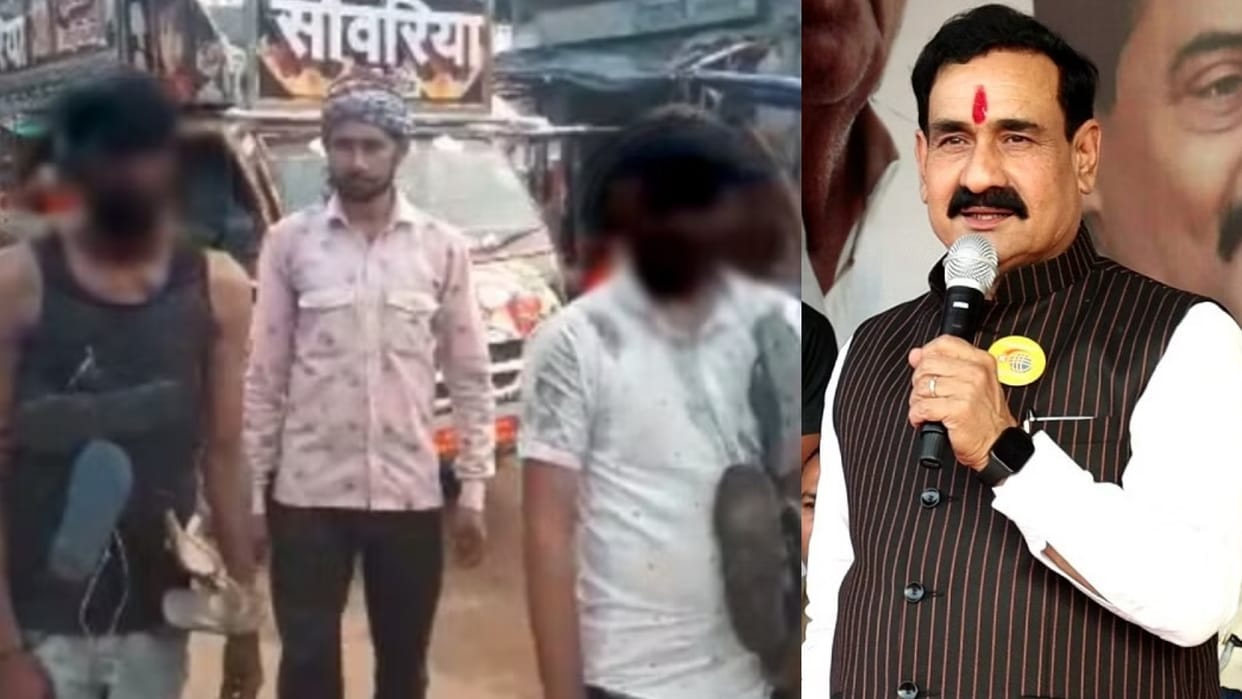 Shivpuri: NSA will be used in case of garlands of shoes to Dalits, Home Minister said- bulldozer will run