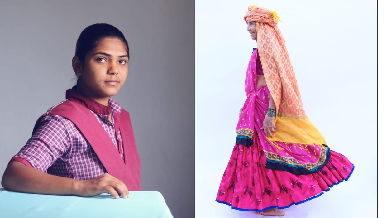 Telangana undergraduate tribal students Photograph Picked By Famous Fashion Magazine Vogue Italia