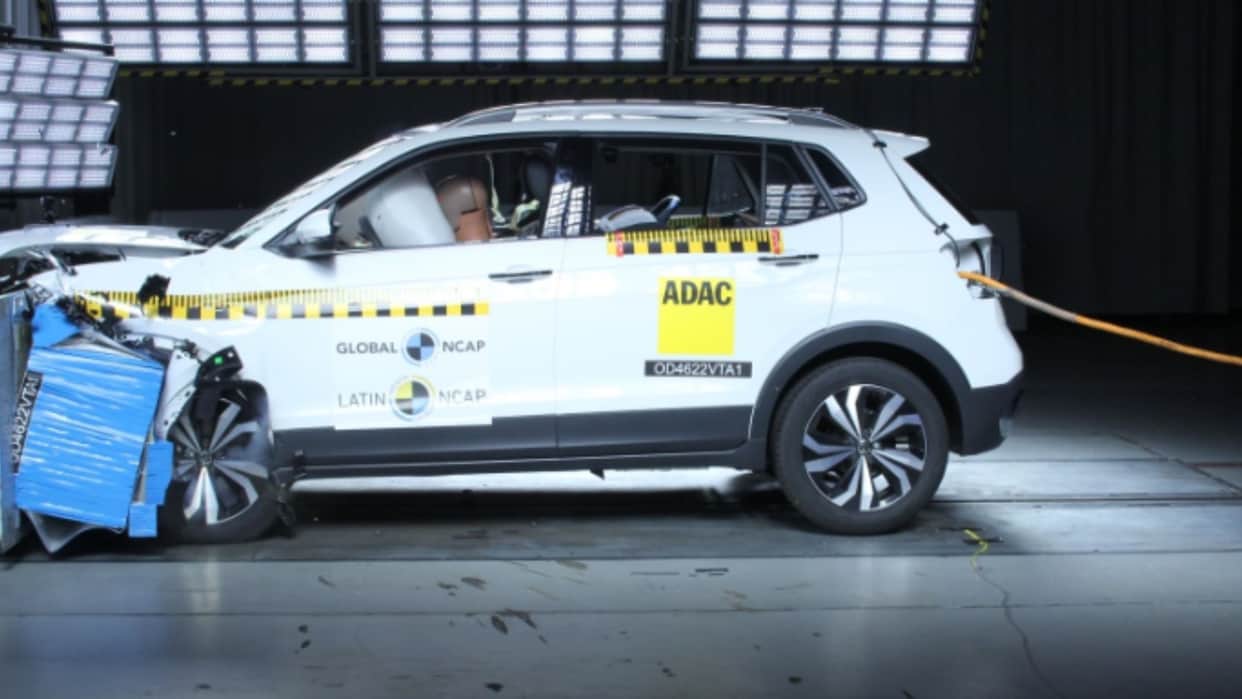 Volkswagen suv taigun scored five star in latin ncap crash test
