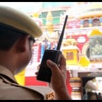 प्रधानमंत्री के आगमन को लेकर  गीता प्रेस पर सुरक्षा में लगे जवान