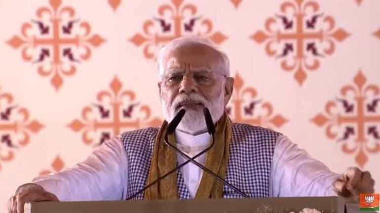 PM Modi said only 19 Shatabdi trains Before 2014 while we ran 25 Vande Bharat express in nine years,