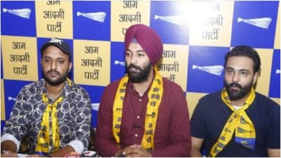 AAP leader Anurag Brar attacked Rajasthan Congress in-charge Sukhjinder Singh Randhawa in Hanumangarh