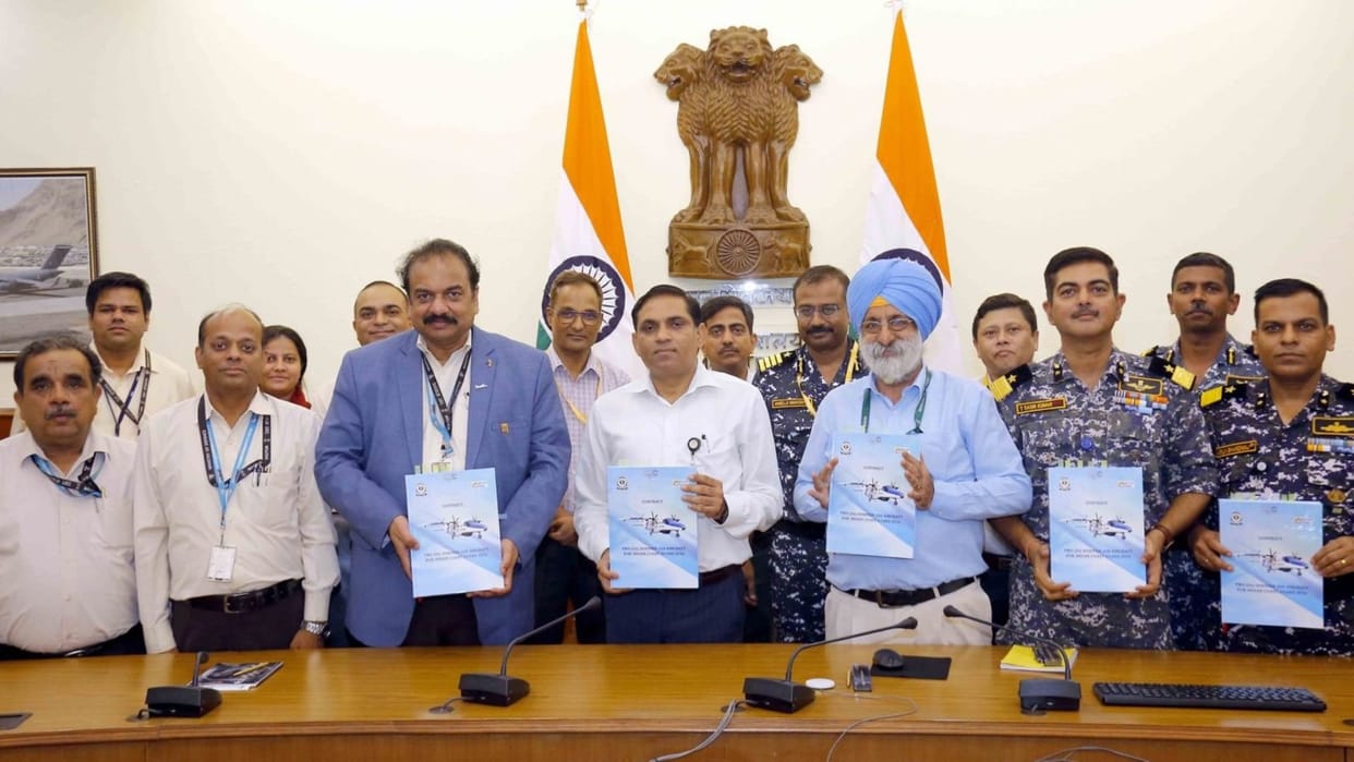 Ministry of Defence signed a contract with HAL for procurement of Two Dornier Aircraft for Indian Coast Guard