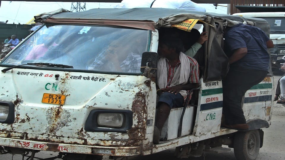 people are forced do fatal journey of Khatara van In Delhi