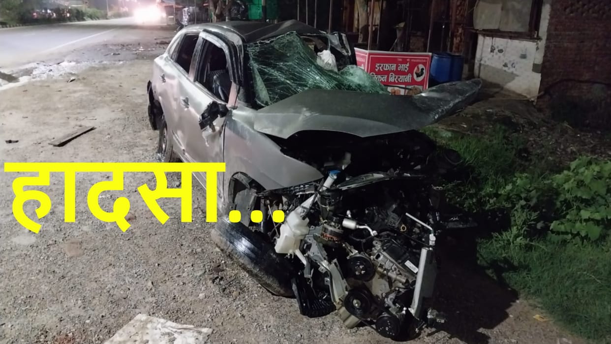 Two youths have died and three injured in accident on Delhi Meerut Highway after collision in Baleno car Thar