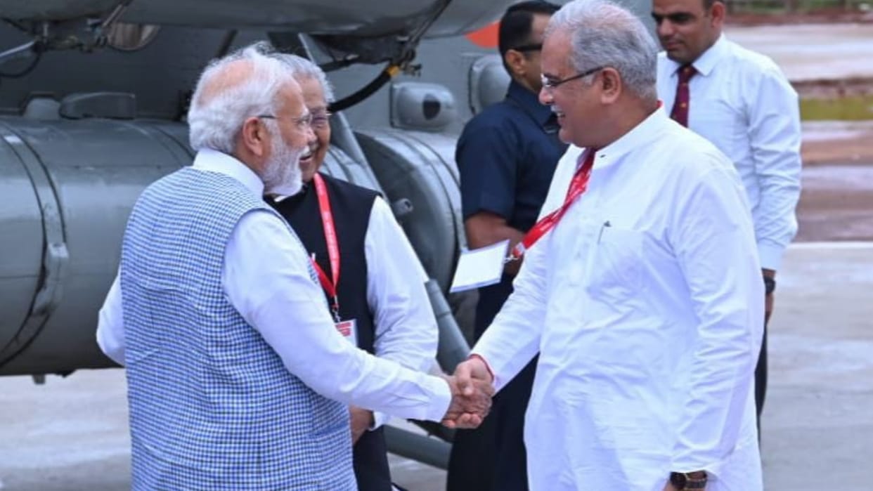 Politics; CM Bhupesh Baghel targeted PM Narendra Modi speech in Raipur