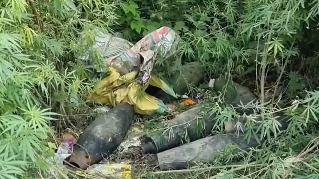 old mortar shells recovered in vijaypur Samba jammu kashmir