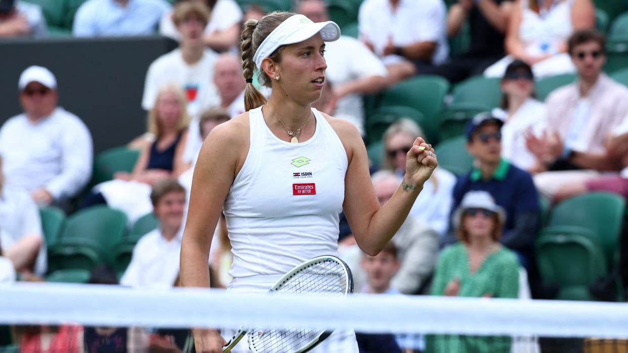 Wimbledon 2023 Elina Svitolina and Sofia Kenin reach third round Belgium Elise Mertens out