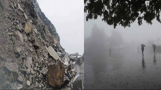 हिमाचल में मूसलाधार बारिश , आज भी रेड अलर्ट, पर्याप्त सुरक्षा उपाय करने को कहा