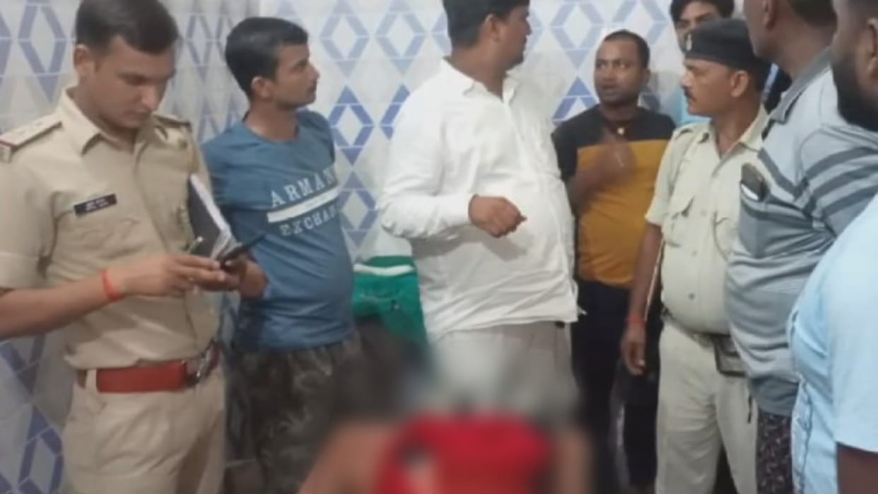 A student died due to the dilapidated roof of the school building in Supaul