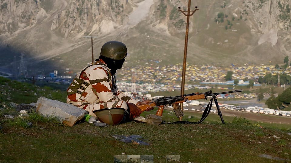 Army conducts patrols along J-K highway to ensure safety of Amarnath pilgrims