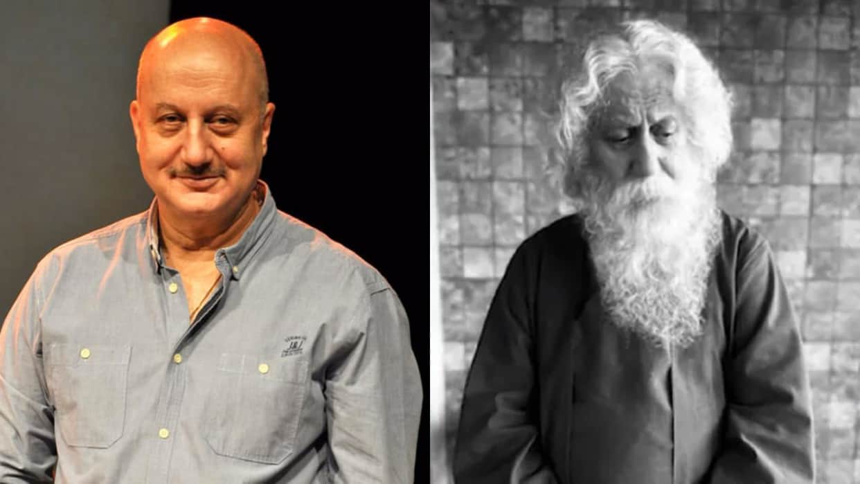 Anupam kher Announces his new Project Actor will see in Rabindranath Tagore role in the film