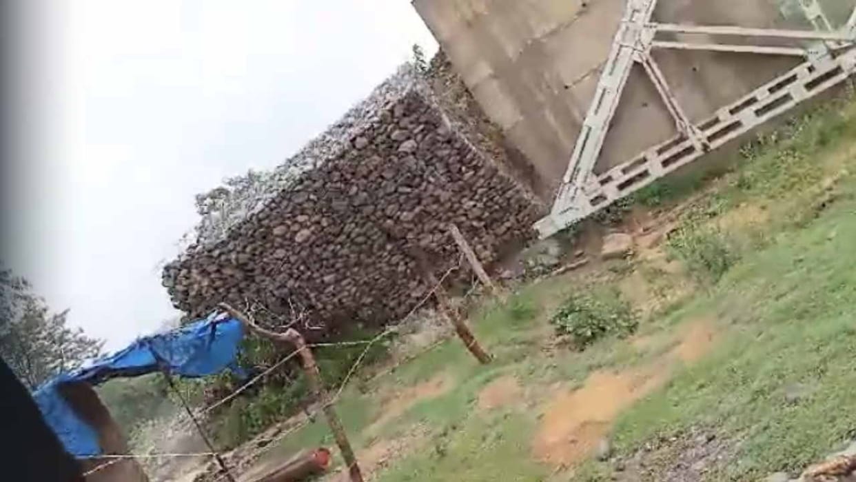 Under construction bridge Wall demolished, 57 water-irrigation schemes stalled in the district, 30 roads clos