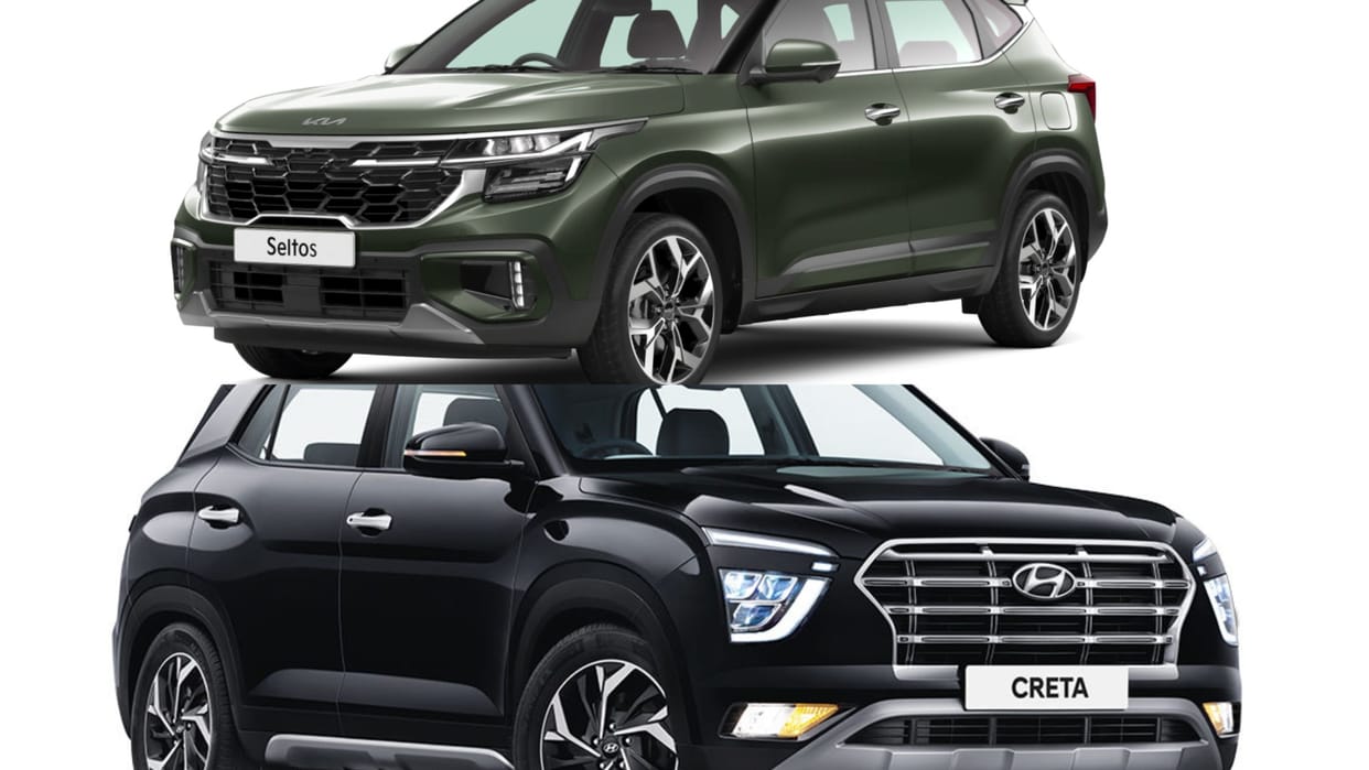 Is Kia Seltos better than Creta Kia Seltos Facelift 2023 vs Hyundai Creta
