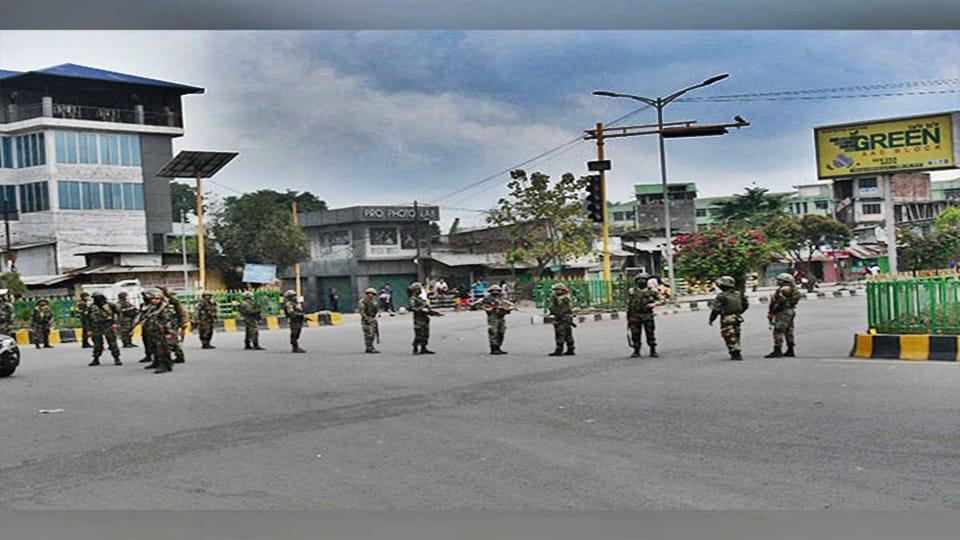 Army launches multiple operations against militant in violence-hit Manipur News in Hindi