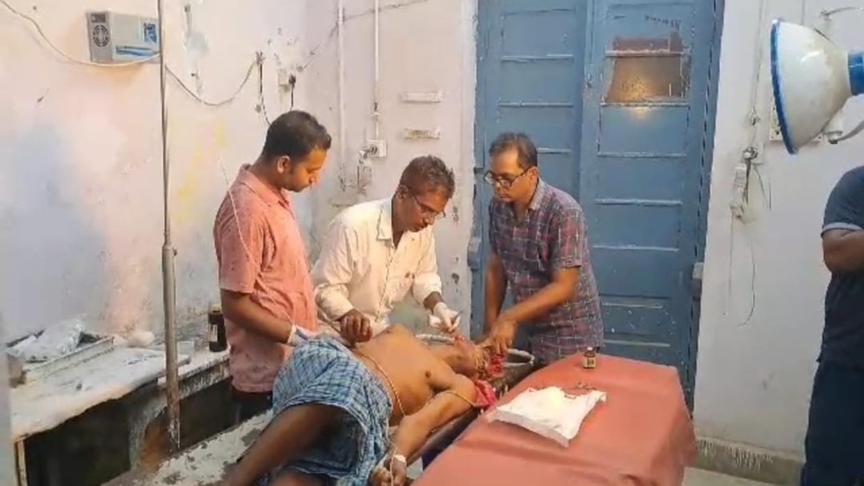 Patidar tried to murder over two kattha land in Vaishali; Elderly seriously injured due to neck cut