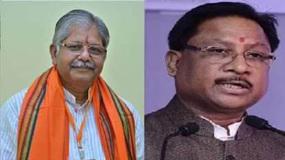 बीजेपी नेता धरमलाल कौशिक, विष्णुदेव साय