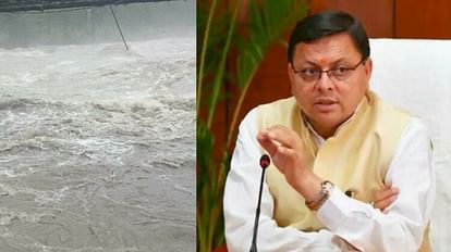 Uttarakhand Weather Heavy Rainfall Continuously two days CM Dhami Alert to all officers