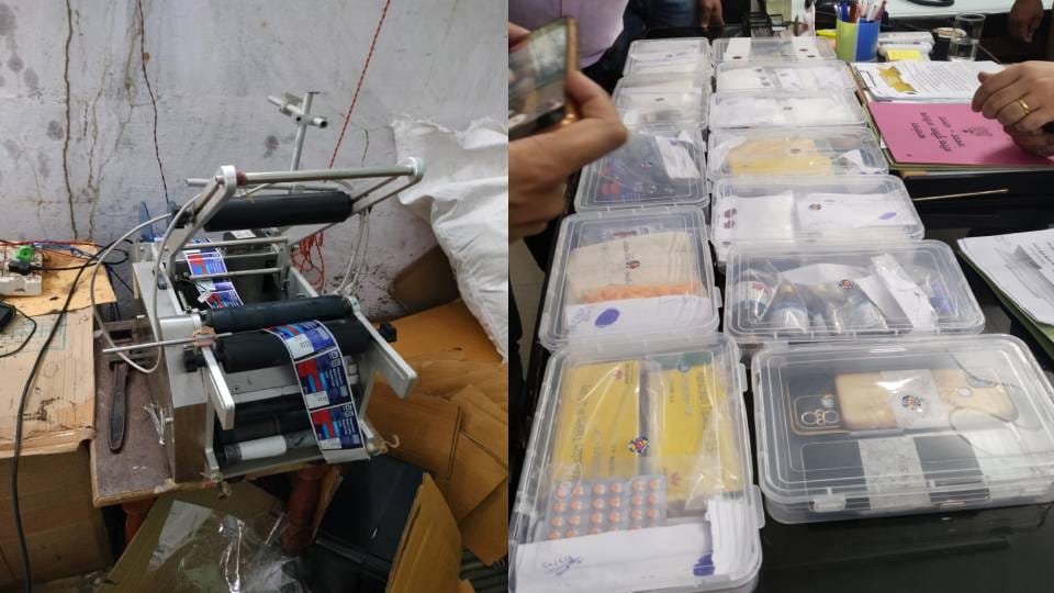 Factory sealed in Agra who selling fake syrup with genuine bar codes of well known companies