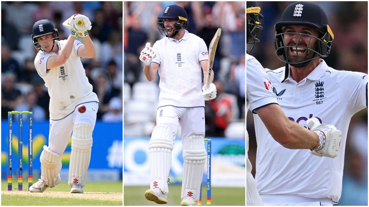 ENG vs AUS England won after four years against Australia won by 7 wickets at Headingley Mark Wood Harry Brook