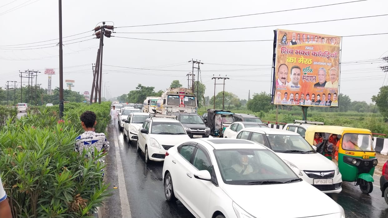 Kanwar Yatra 2023: One-way traffic on Delhi-Meerut-Dehradun highway from today, no route diversion in city