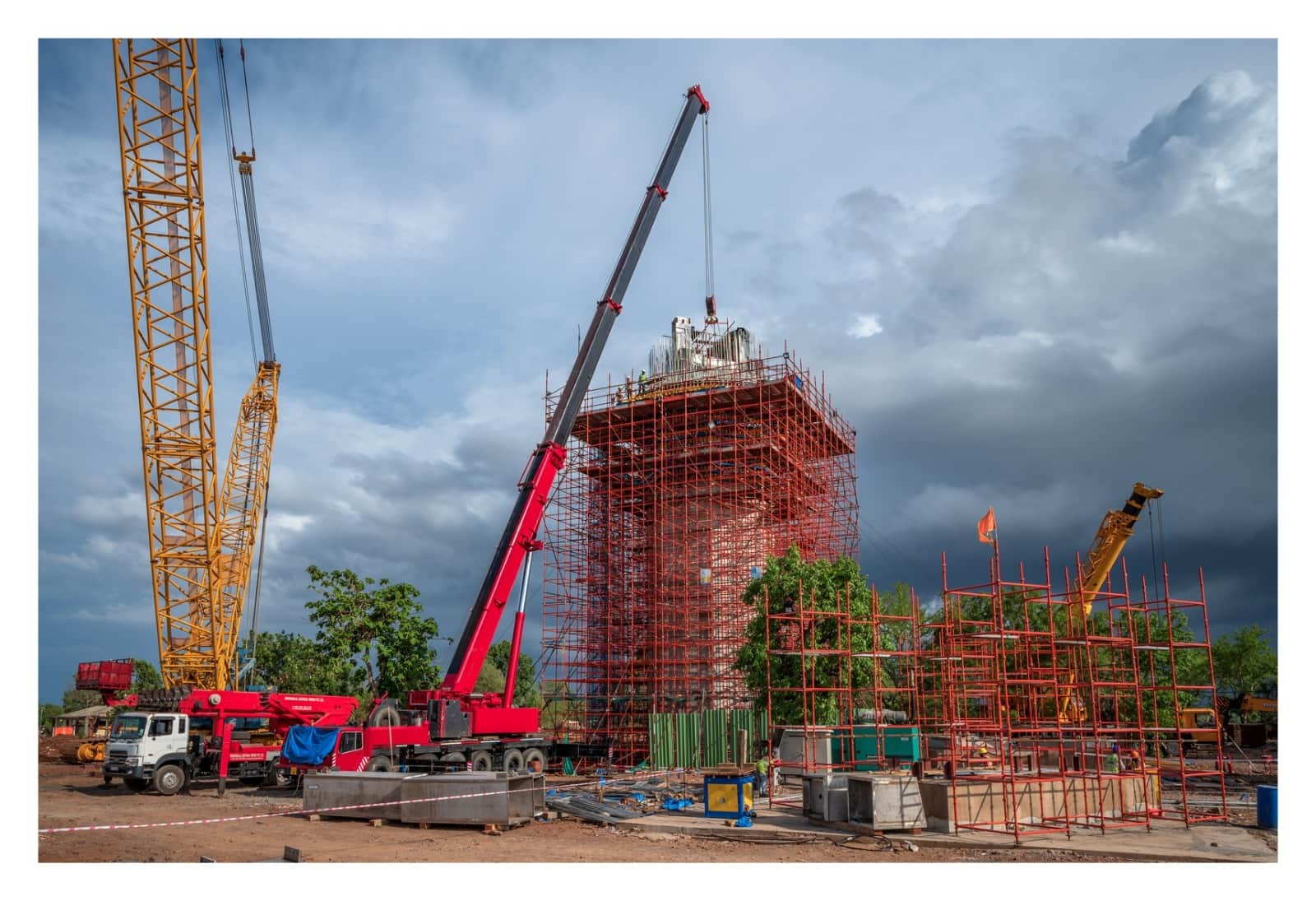 MP News: Part of the integration statue reached Omkareshwar, preparations for the inauguration of the 108-foot