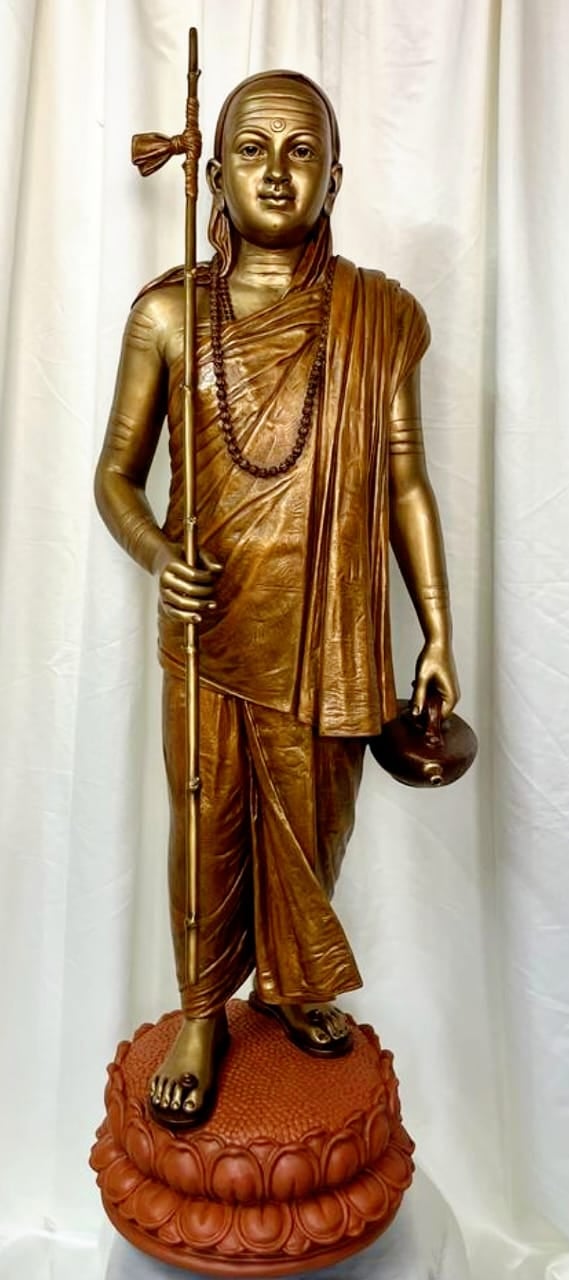 MP News: Unveiling of the statue of Lord Adi Shankaracharya postponed due to rain, now it will be done on 21st