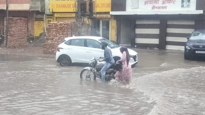 Torrential rains in Haryana: Railway underbridge becomes pond in Sonepat, Markanda river overflows in Ambala
