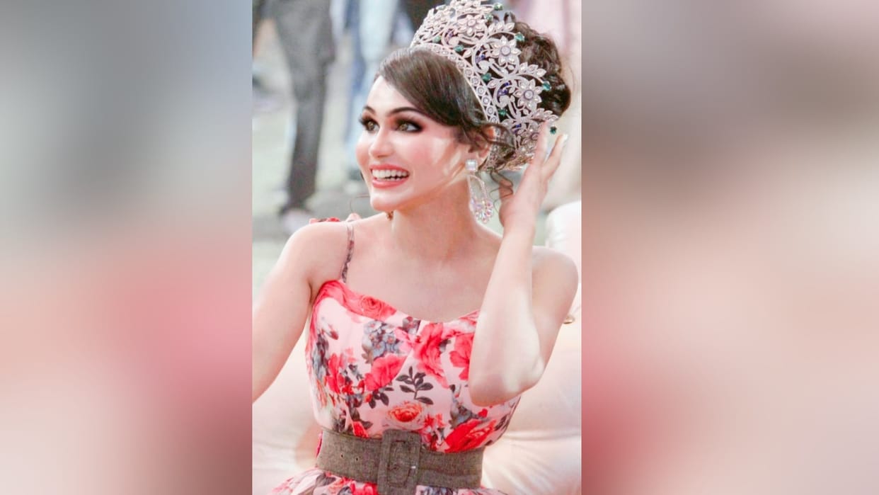 Himachal Vanshika Parmar in the G-20 international fashion event in Ladakh