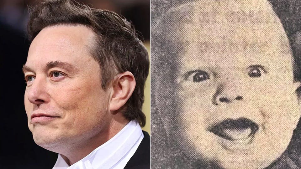 A photo of Baby Elon recently went viral on Social Media, How Elon Musk Reacted to his Viral Childhood Pic