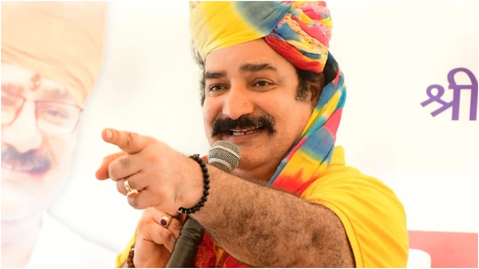 Pratap Singh Khachariawas inaugurated Satsang Bhavan of Sitaram Temple in Jaipur