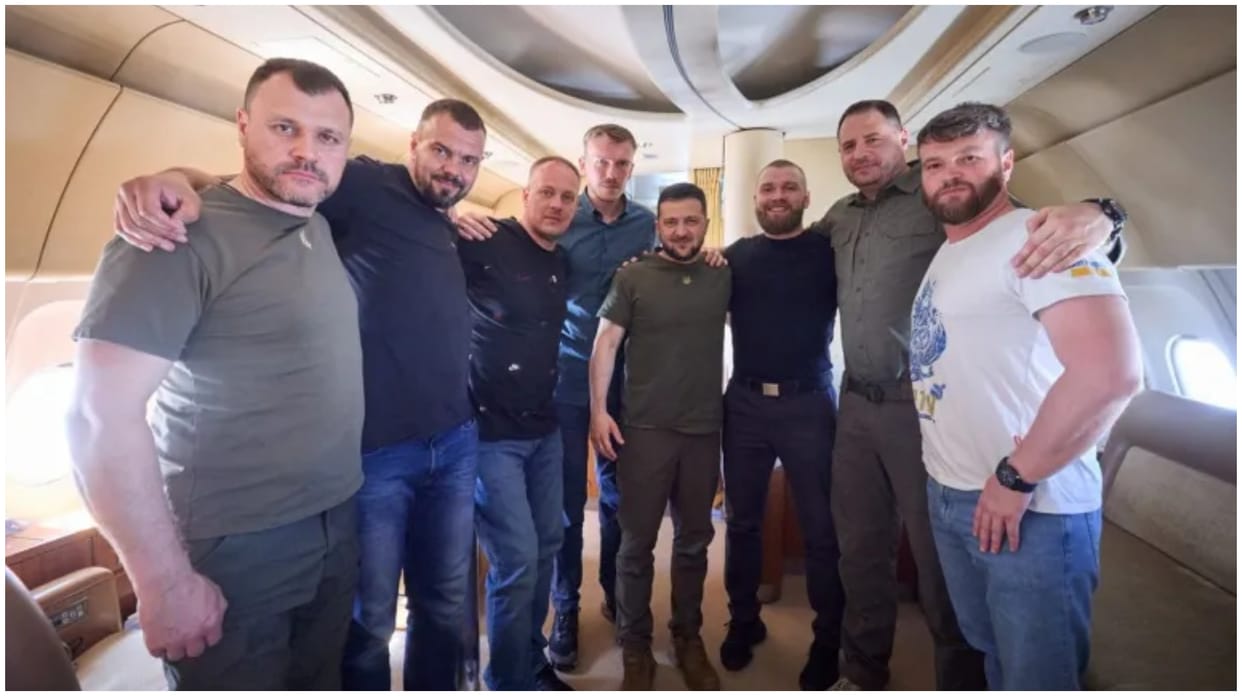 Zelensky brings back Azovstal commanders from Turkey on war's 500th day, Russia alleges ‘violation of prisoner