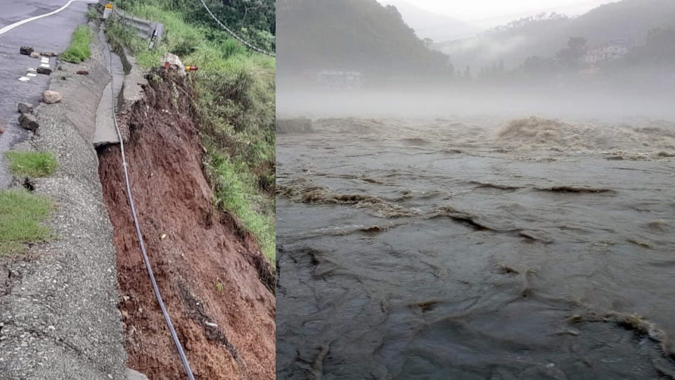 Uttarakhand Weather Heavy Rainfall Gangotri Highway Blocked and Rivers Overflow