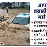 भारी बारिश