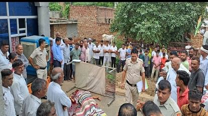 Murder in Hisar: Husband shot and killed his wife in Mughalpura village, daughter was hit by shrapnel