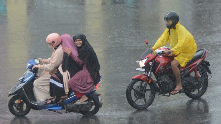 weather update in up: मौसम विभाग ने जारी की चेतावनी, देर रात तक हो सकती है भारी बरसात, वज्रपात के आसार