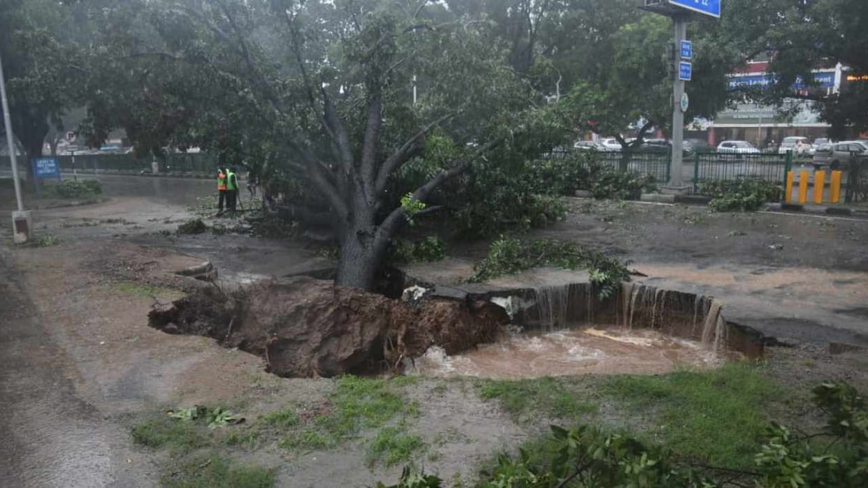 Chandigarh recorded highest rainfall in one day in July and lowest temperature in July in 12 years