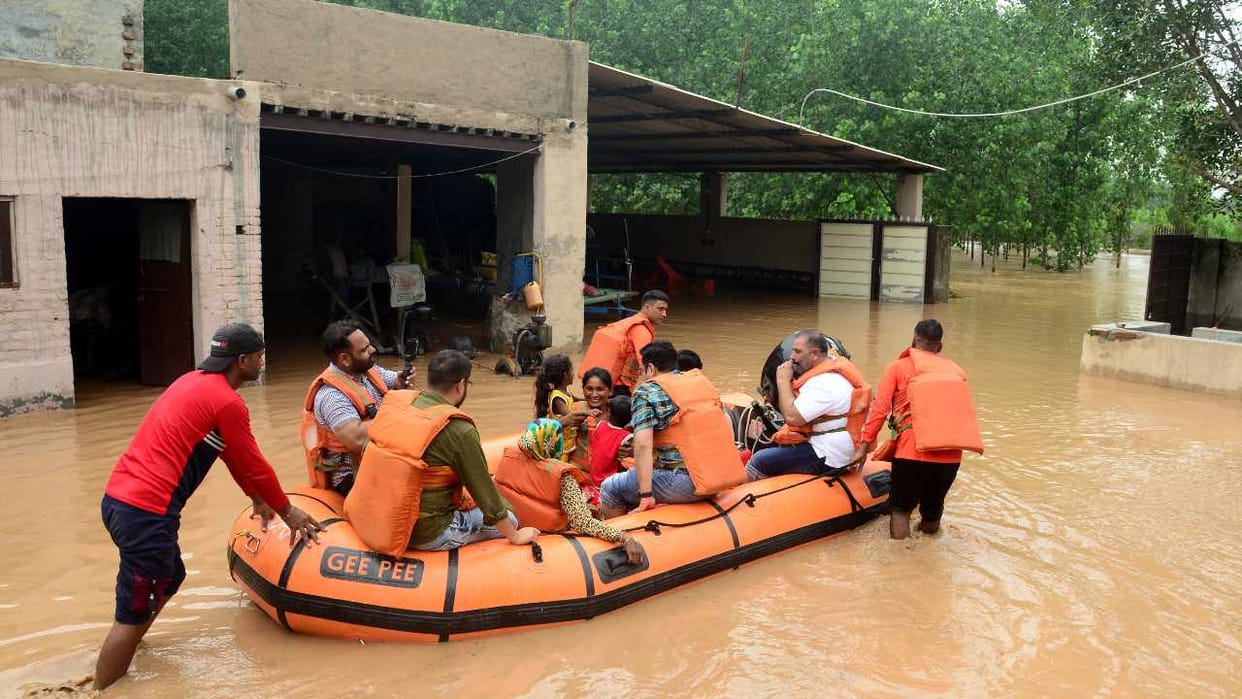 50 Villages being evacuated due to heavy rains in Jalandhar of Punjab