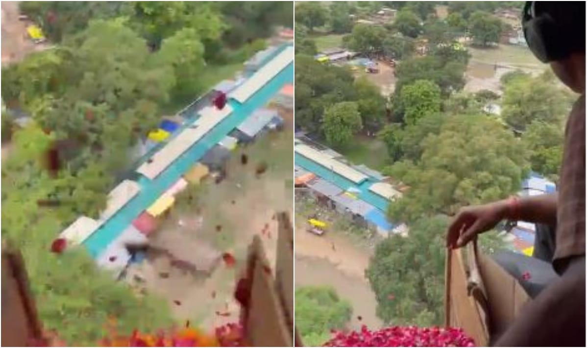 Sawan Somwar Flowers will be showered by helicopter on Kanwaris in Varanasi today