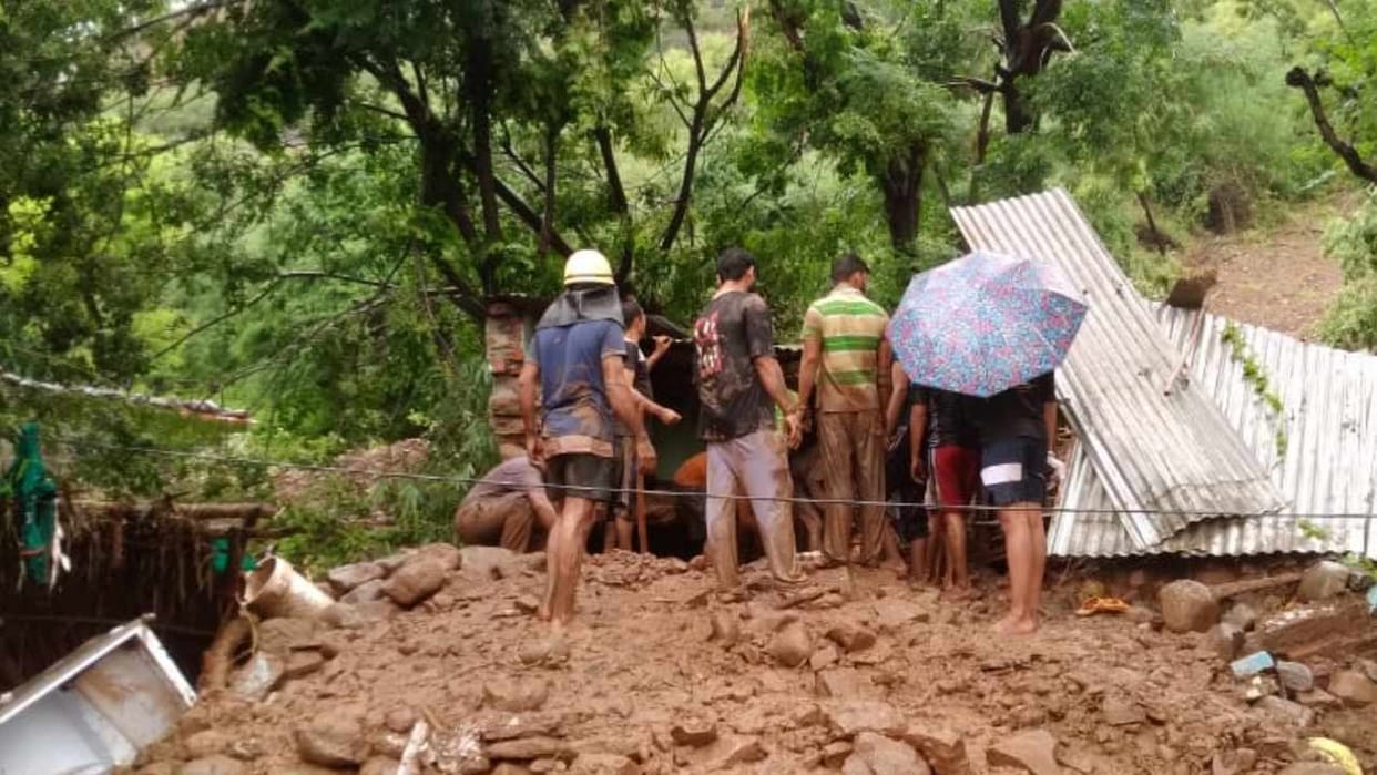 Two people died due to house collapse in Pinjore of Haryana