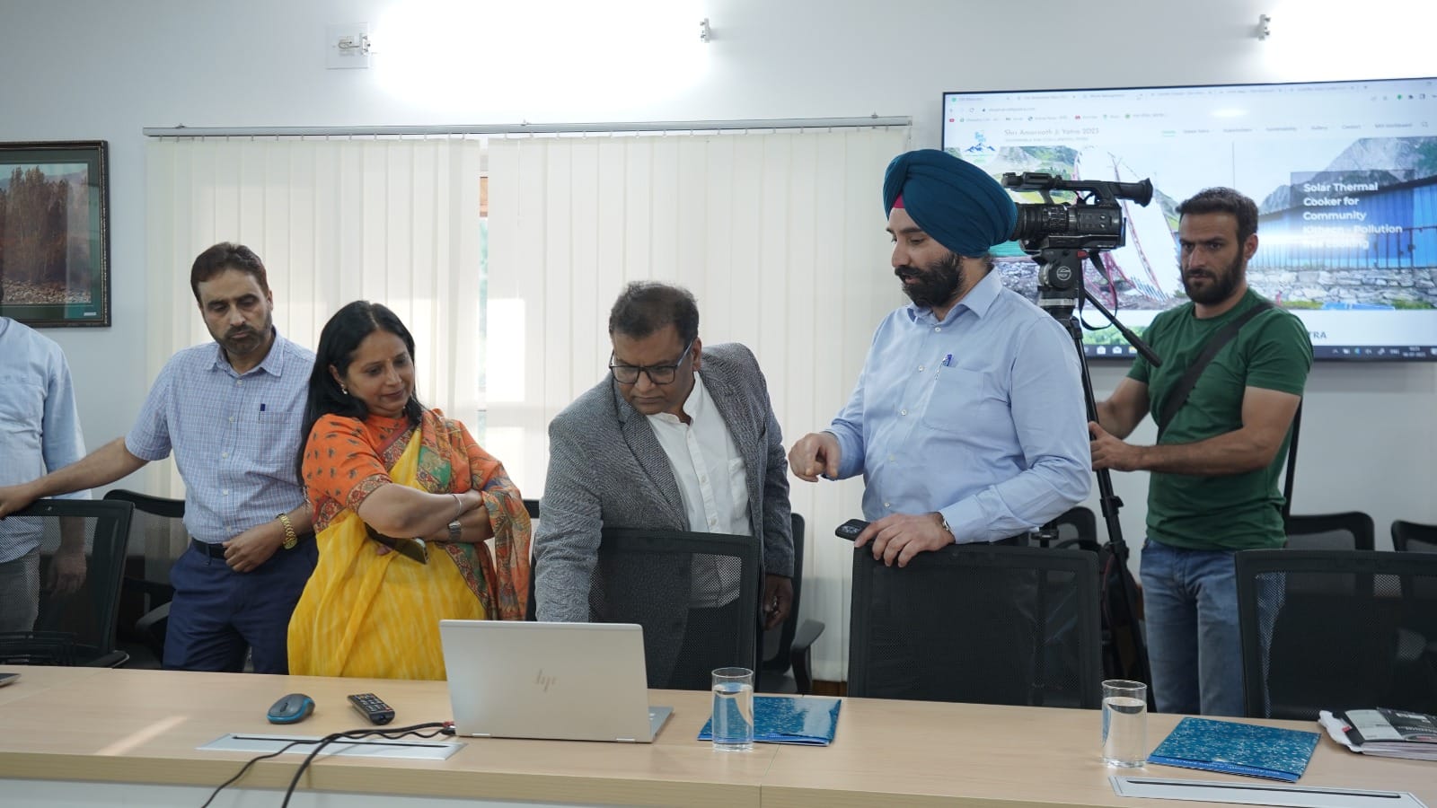 amarnath yatra 2023 anthem logo and startup swaha zero waste detail