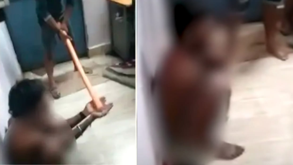 MP News: Police found the victim in the naked beating case in Sagar, viral video ten months old