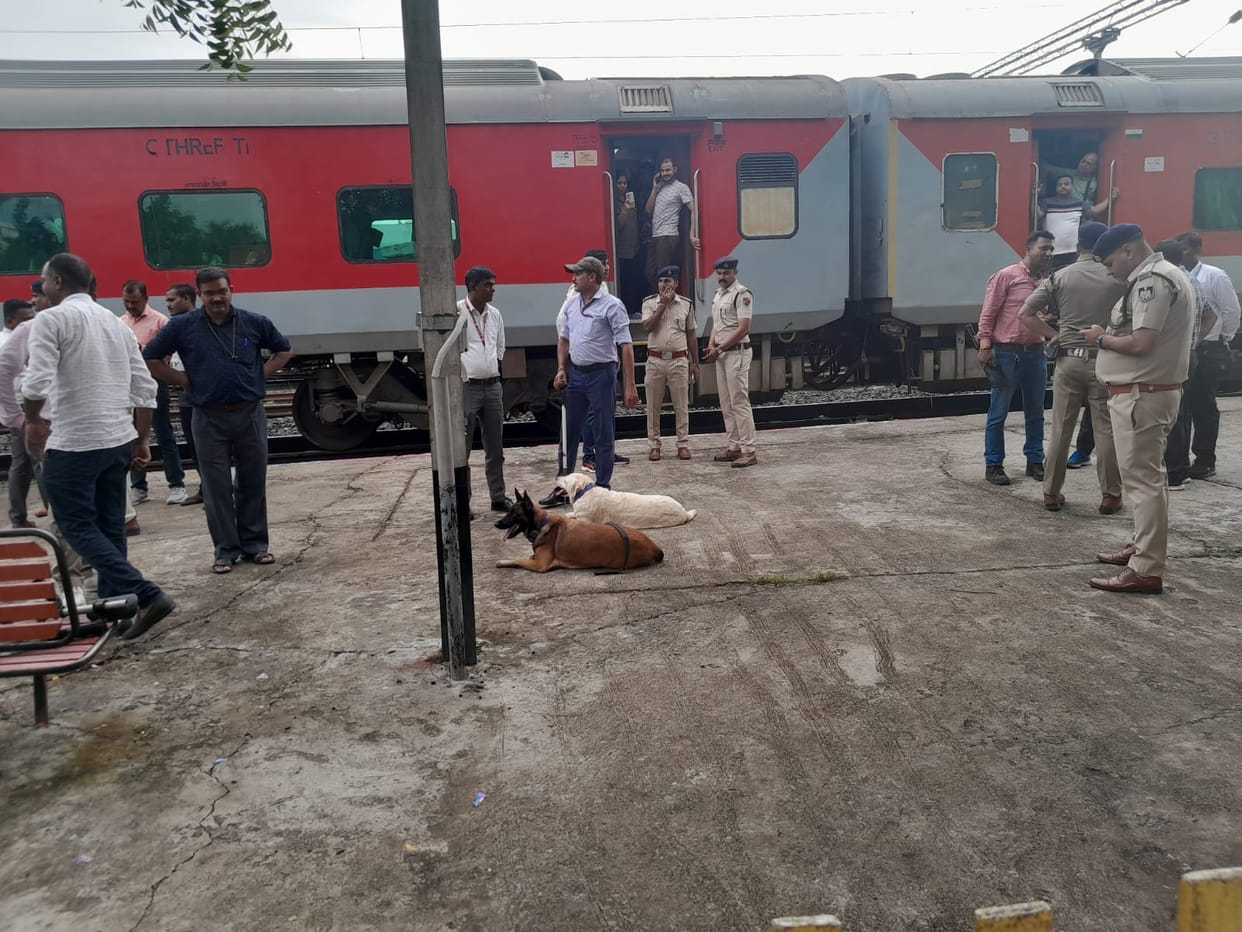 MP News: Mangala Express bomb reported panic, Misrod station after investigation continued
