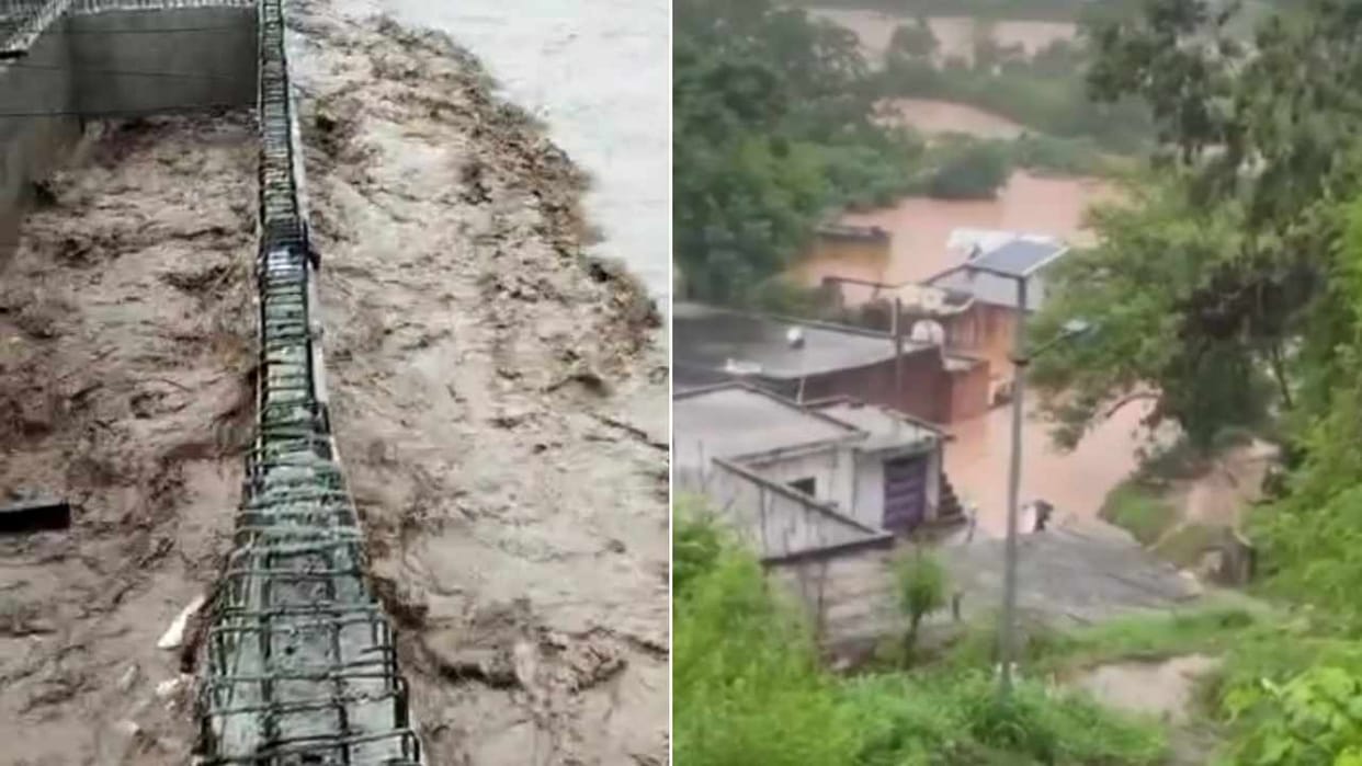 Flood like situation in many villages of Mohali district