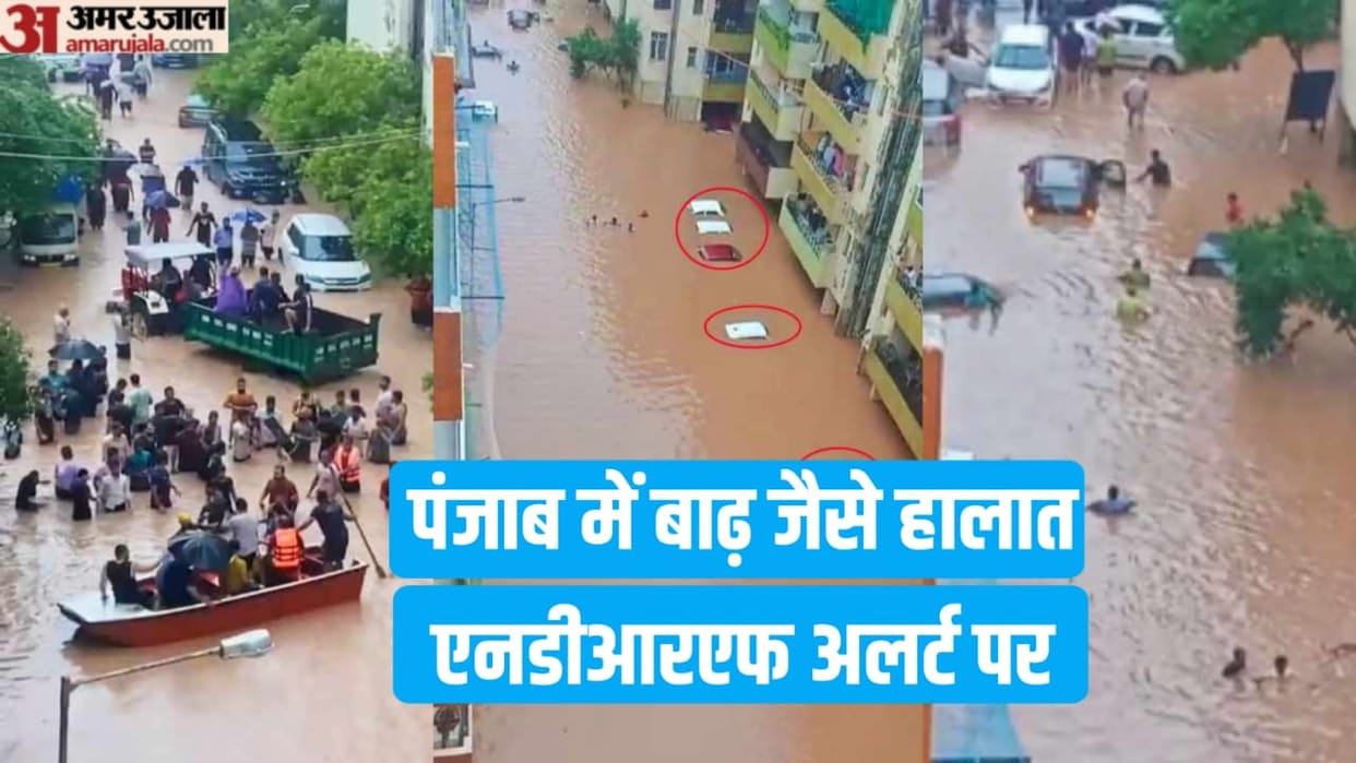 Flood alert in Punjab: IMD Heavy Rainfall Alert in Punjab Rain Monsoon Updates