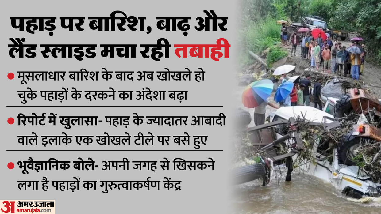 Rain havoc in Himachal: So will Shimla and Manali have to be evacuated, scientists gave this big warning