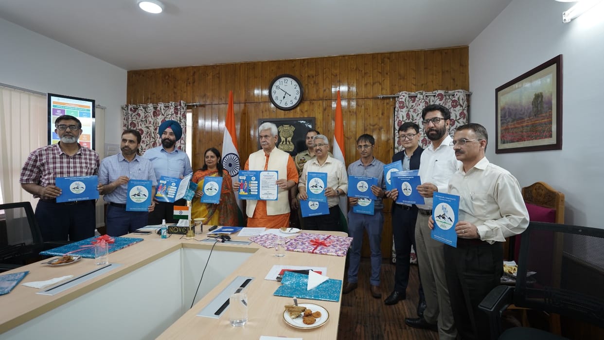 amarnath yatra 2023 anthem logo and startup swaha zero waste detail