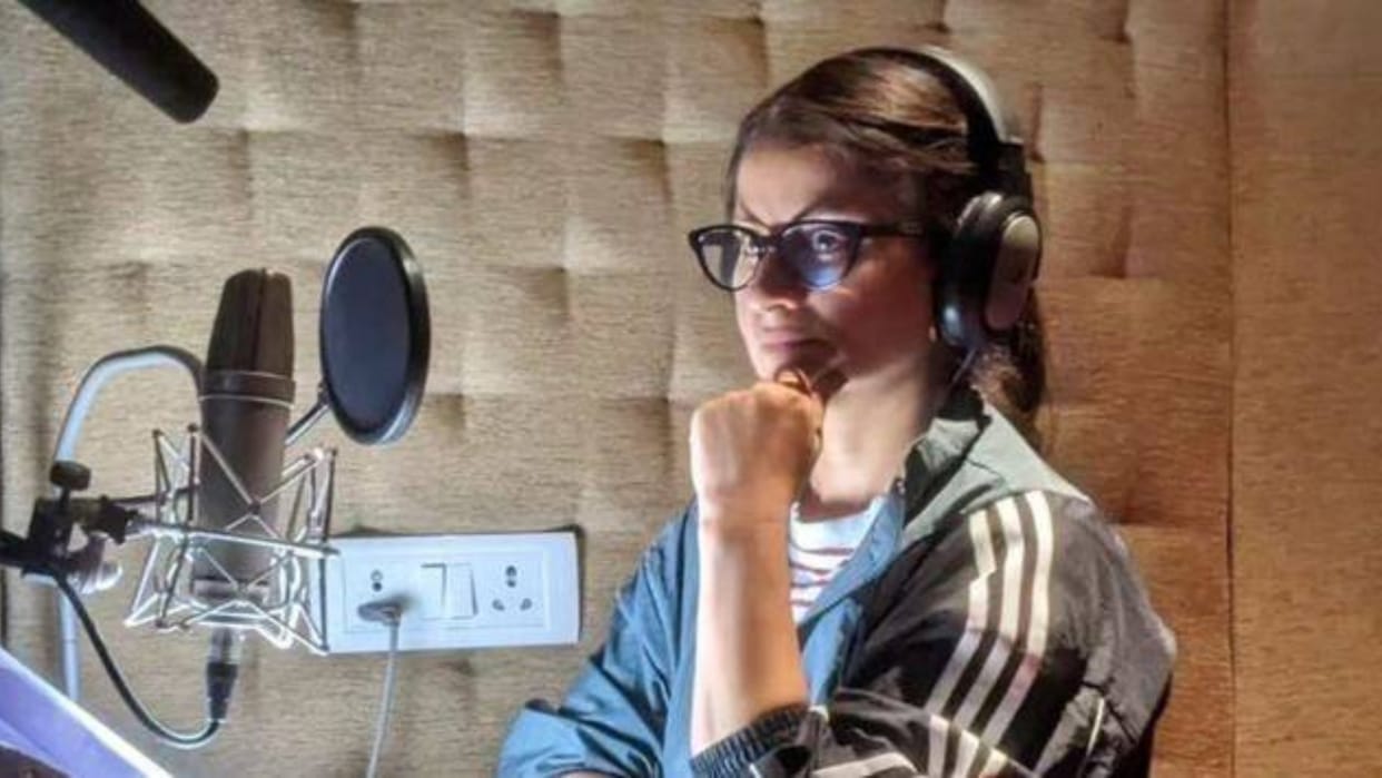 Rasika Dugal Mirzapur 3 actress shares glimpse of dubbing session says Prepared rahiyega watch