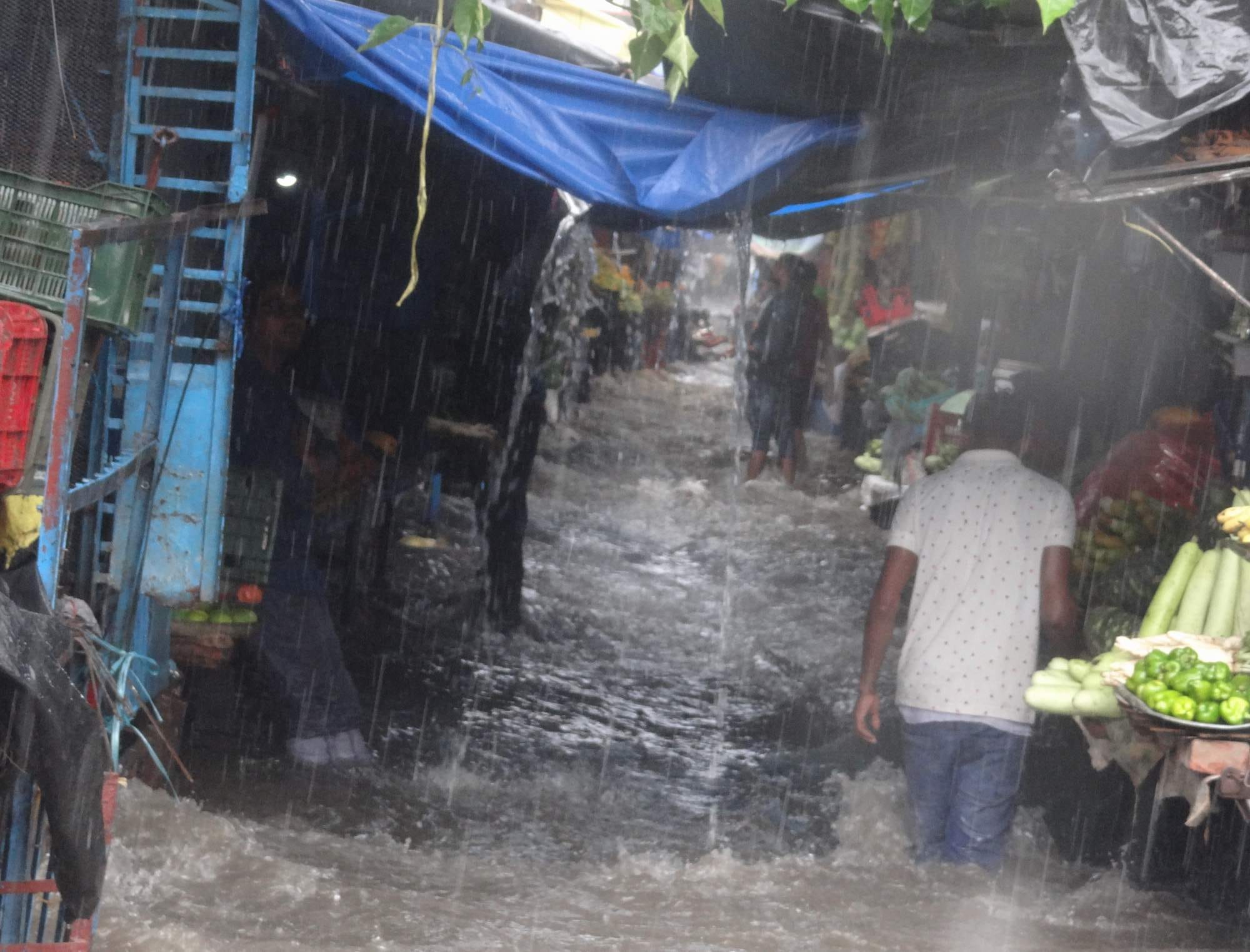 Uttarakhand Weather Heavy Rainfall in Rishikesh Water entered in AIIMS Rishikesh  emergency ward