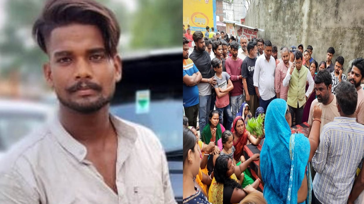 Kanwar Bike rider youth going to Haridwar to collect Gangajal dies in road accident Kashipur Uttarakhand news